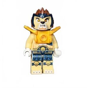 LEGO Lennox with Pearl Gold Armor and Dark Blue Hips with Tan Legs Minifigure
